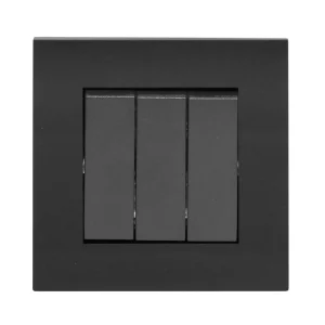 سه پل/آسا پلکسی مشکی (مکانیزم +قاب)